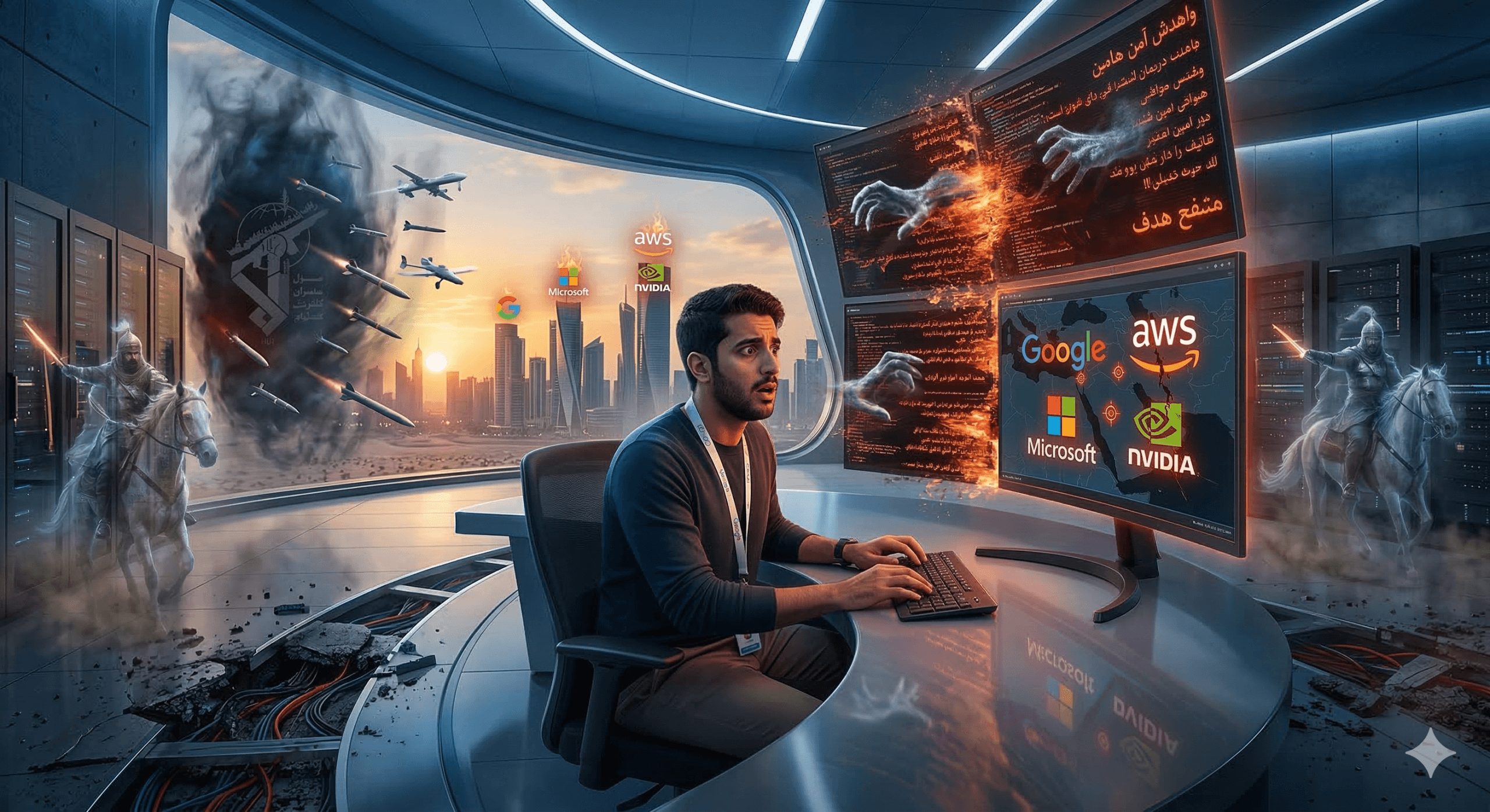 Iran Threatens US Tech Infrastructure in the Middle East